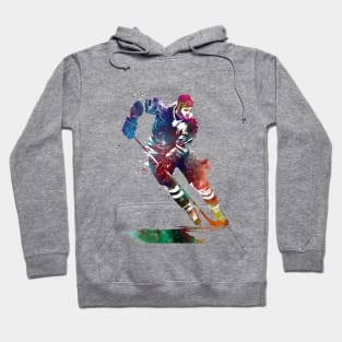 hockey player #hockey #sport Hoodie